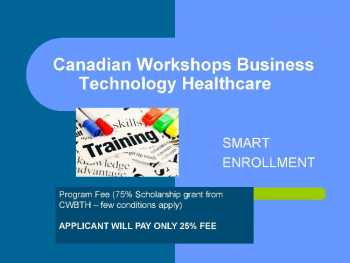 Smart Enrollment Program from CWBTH